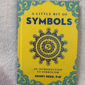 Yellow and Blue Symbolism Book